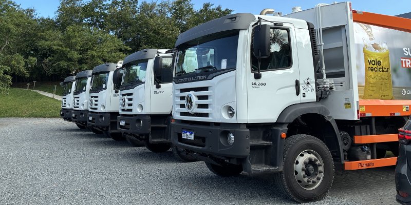 Gaspar contará com nova frota para coleta de resíduos por meio do CIMVI